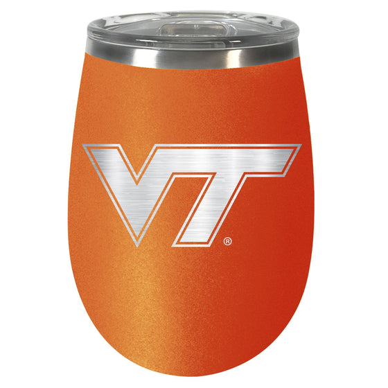 Virginia Tech Hokies 10 oz. BLUSH Wine Tumbler