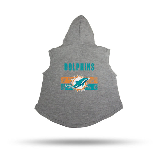 Miami DOLPHINS PET HOODIE - LARGE (Rico) - 757 Sports Collectibles