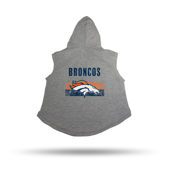 Denver BRONCOS PET HOODIE - LARGE (Rico) - 757 Sports Collectibles