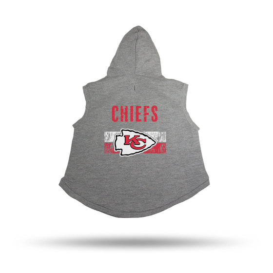 Kansas City CHIEFS PET HOODIE - LARGE (Rico) - 757 Sports Collectibles