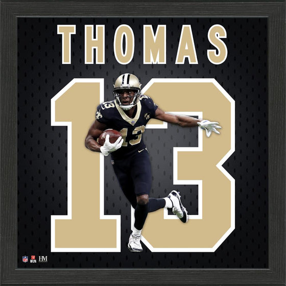 New Orleans Saints Michael Thomas Jersey Number Frame