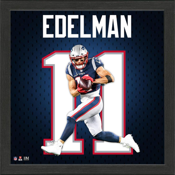 New England Patriots Julian Edelman Jersey Number Frame