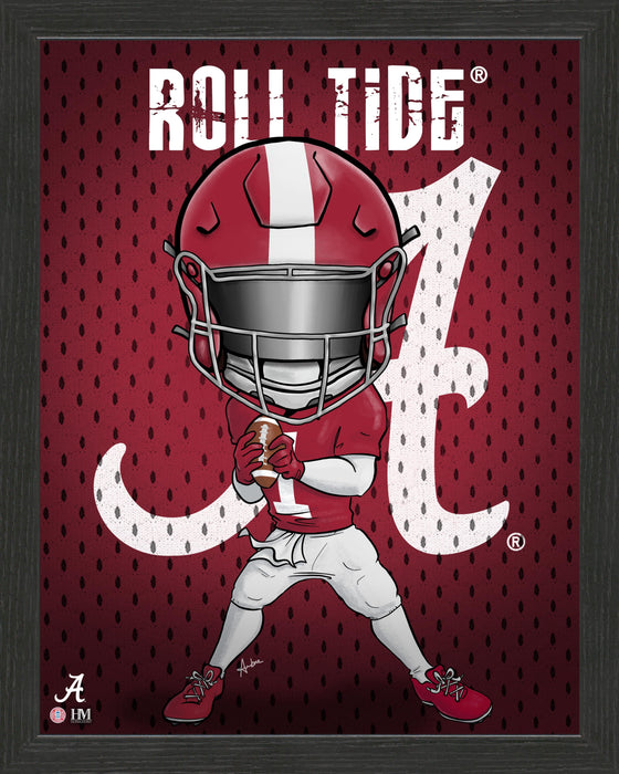 Alabama Crimson Tide Framed Collegiate Dynamo