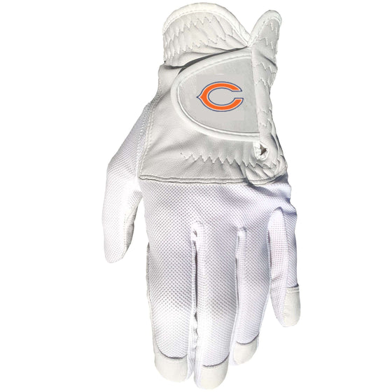 Chicago Bears Golf Glove - Single Fit - Cabretta Leather - 757 Sports Collectibles