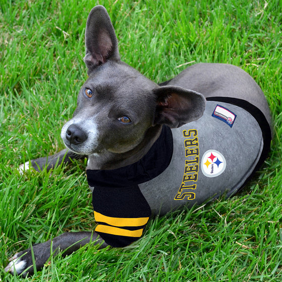 Pittsburgh Steelers Hoody Dog Tee Pets First - 757 Sports Collectibles