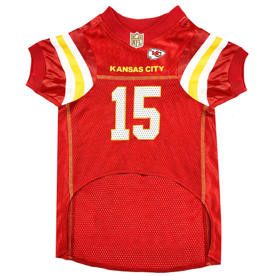 Patrick Mahomes Kansas City Chiefs Mesh NFL Jerseys by Pets First - 757 Sports Collectibles