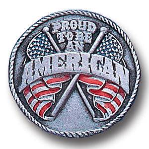 Collector Pin - Proud American (SSKG) - 757 Sports Collectibles