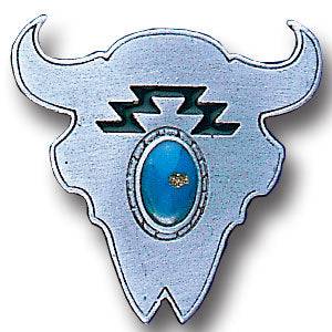 Collector Pin - Buffalo Skull (SSKG) - 757 Sports Collectibles