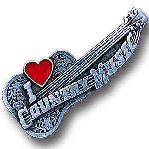 Collector Pin - I Love Country Music (SSKG) - 757 Sports Collectibles