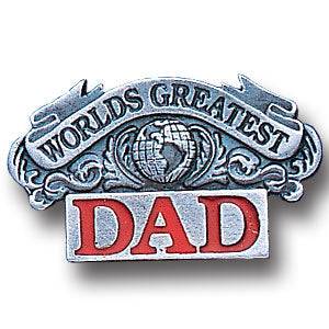 Collector Pin - Worlds Greatest Dad (SSKG) - 757 Sports Collectibles