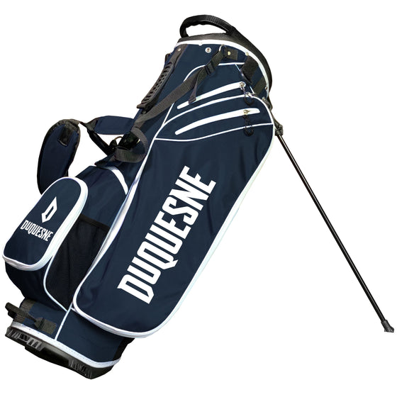 Duquesne Dukes Birdie Stand Golf Bag Navy