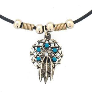 Earth Spirit Necklace - Dream Catcher (SSKG) - 757 Sports Collectibles