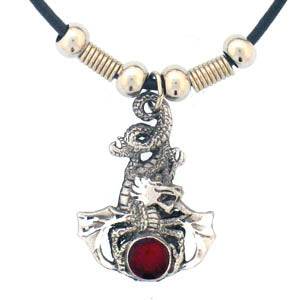 Earth Spirit Necklace - Dragon & Stone (SSKG) - 757 Sports Collectibles