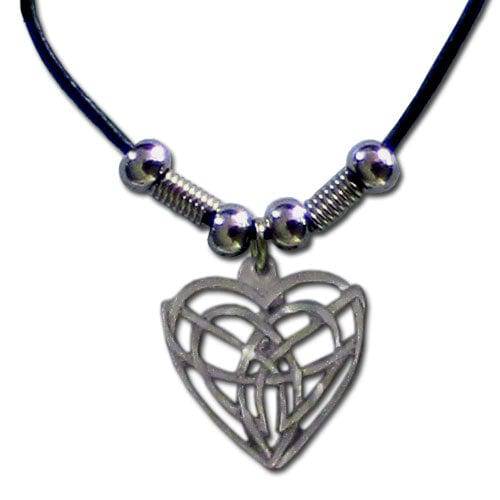 Earth Spirit Necklace - Celtic Heart (SSKG) - 757 Sports Collectibles