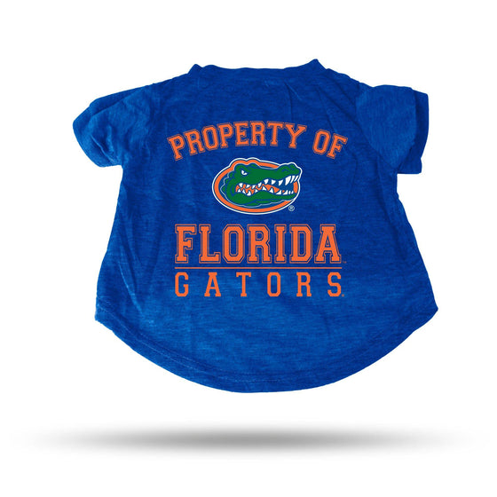 FLORIDA Gators ROYAL PET T-SHIRT - MEDIUM (Rico) - 757 Sports Collectibles