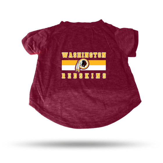 Washington REDSKINS MAROON PET T-SHIRT - LARGE (Rico) - 757 Sports Collectibles