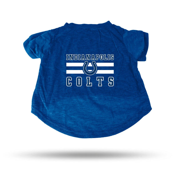 COLTS ROYAL PET T-SHIRT - LARGE (Rico) - 757 Sports Collectibles