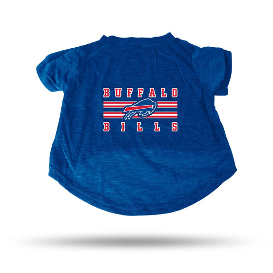 Buffalo BILLS ROYAL PET T-SHIRT - MEDIUM (Rico) - 757 Sports Collectibles