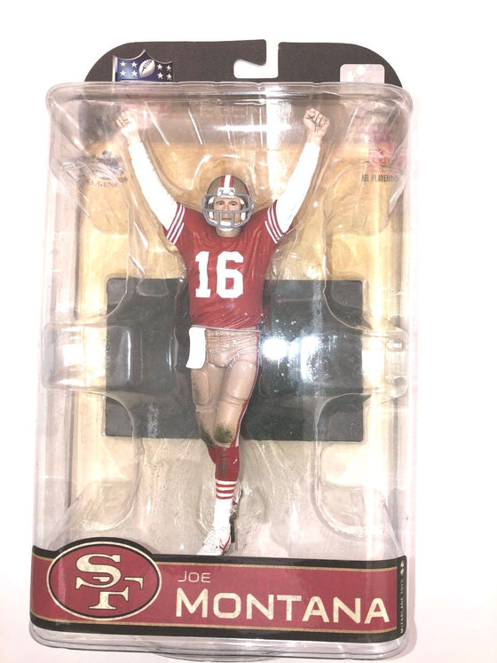 San Francisco 49ers Joe Montana McFarlane Figure