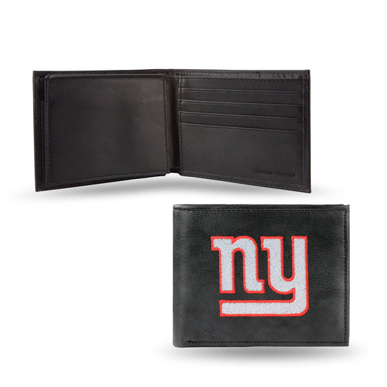NEW YORK GIANTS EMBROIDERED BILLFOLD (Rico) - 757 Sports Collectibles