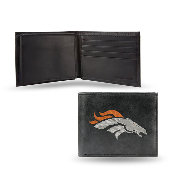 DENVER BRONCOS EMBROIDERED BILLFOLD (Rico) - 757 Sports Collectibles