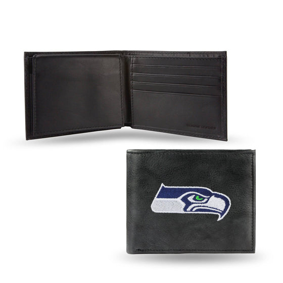 SEATTLE SEAHAWKS EMBROIDERED BILLFOLD (Rico) - 757 Sports Collectibles