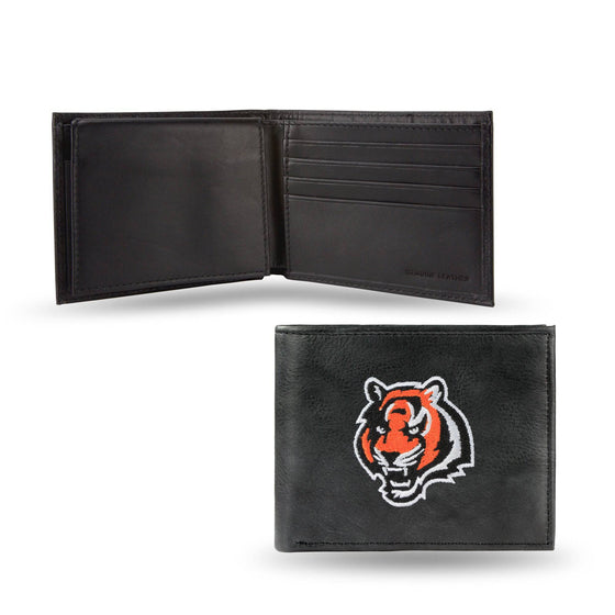 CINCINNATI BENGALS EMBROIDERED BILLFOLD (Rico) - 757 Sports Collectibles
