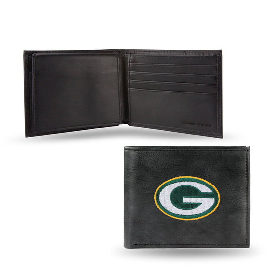 GREEN BAY PACKERS EMBROIDERED BILLFOLD (Rico) - 757 Sports Collectibles