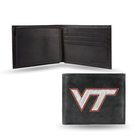 VIRGINIA TECH VT Hokies EMBROIDERED BILLFOLD (Rico) - 757 Sports Collectibles