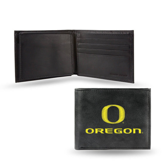 UNIV. OF OREGON EMBROIDERED BILLFOLD (Rico) - 757 Sports Collectibles