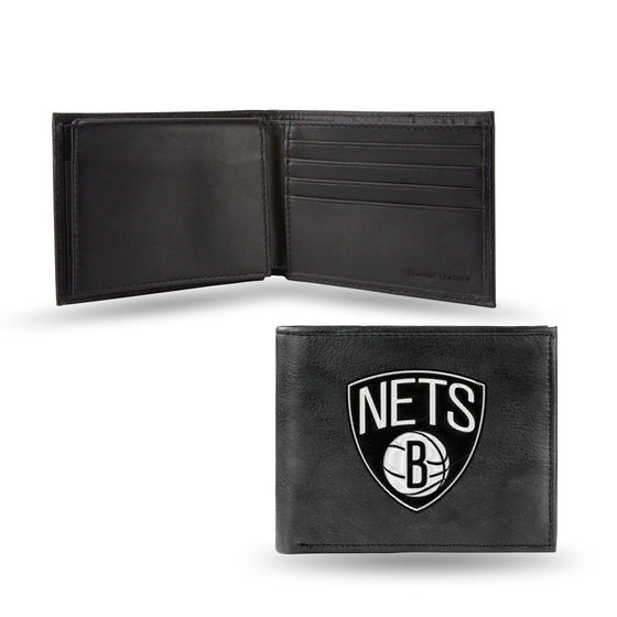 BROOKLYN NETS EMBROIDERED BILLFOLD (Rico) - 757 Sports Collectibles