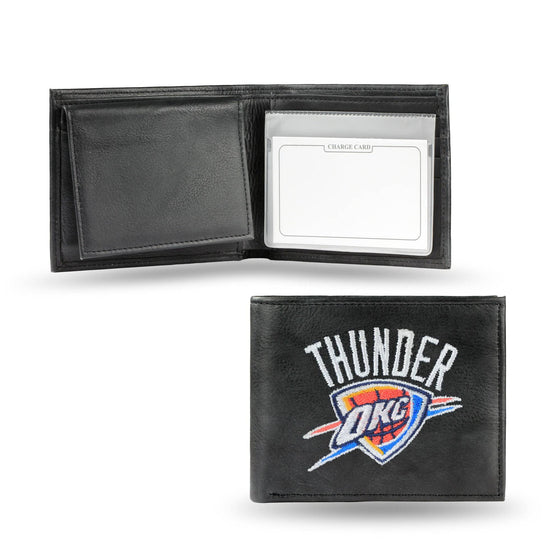 OKLAHOMA THUNDER EMBROIDERY BILLFOLD (Rico) - 757 Sports Collectibles