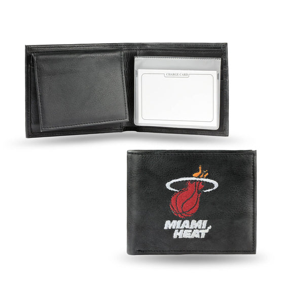 MIAMI HEAT EMBROIDERED BILLFOLD (Rico) - 757 Sports Collectibles