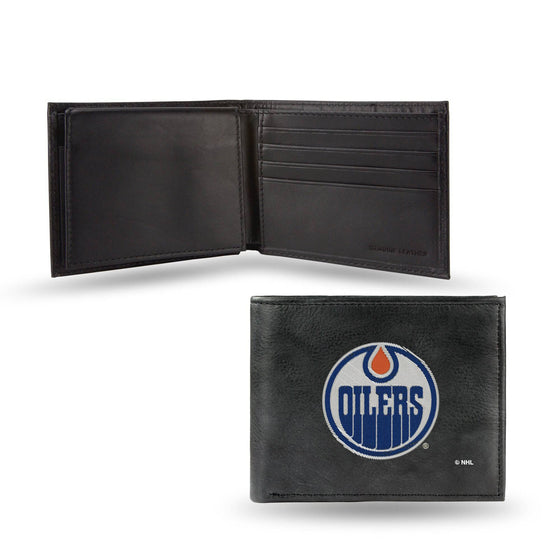 EDMONTON OILERS EMBROIDERED BILLFOLD (Rico) - 757 Sports Collectibles