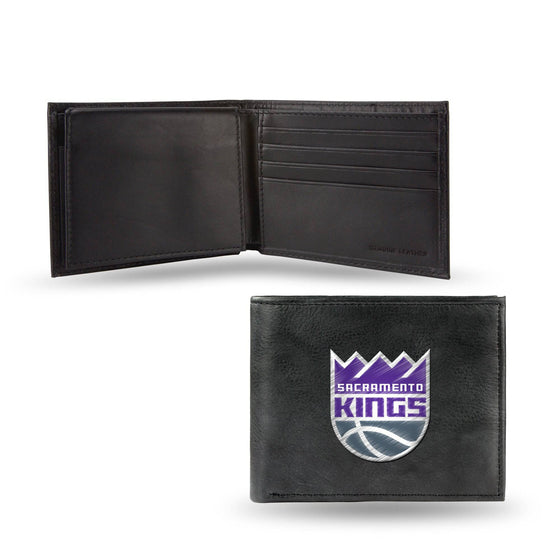 SACRAMENTO KINGS EMBROIDERED BILLFOLD (Rico) - 757 Sports Collectibles