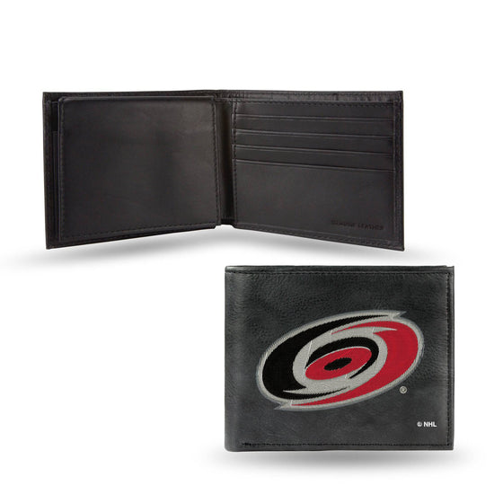 CAROLINA HURRICANES EMBROIDERED BILLFOLD (Rico) - 757 Sports Collectibles