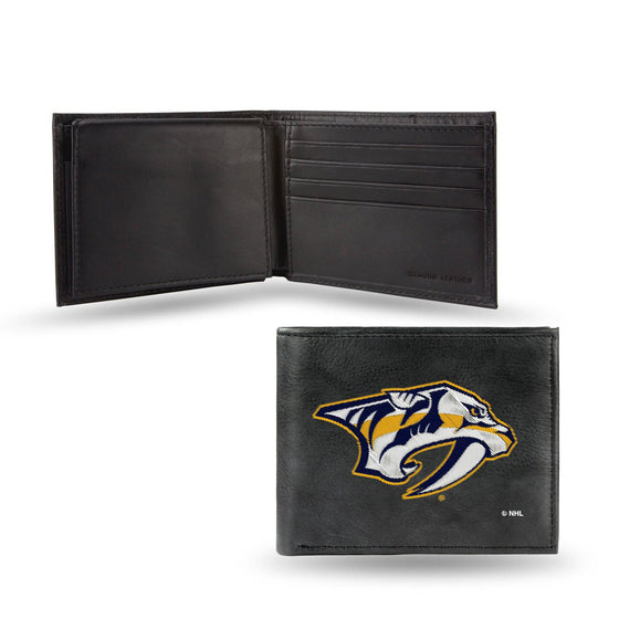 NASHVILLE PREDATORS EMBROIDERED BILLFOLD (Rico) - 757 Sports Collectibles