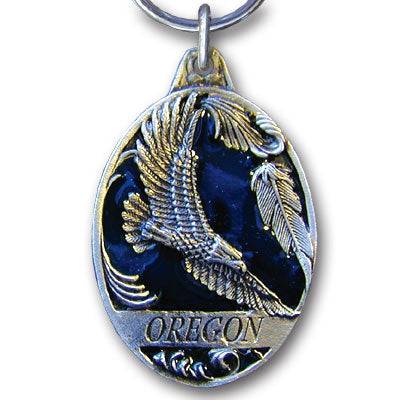 Key Ring - Oregon Eagle (SSKG) - 757 Sports Collectibles