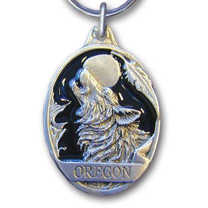 Key Ring - Oregon Wolf (SSKG) - 757 Sports Collectibles