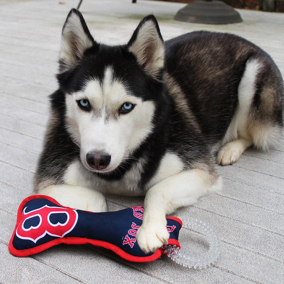 Boston Red Sox Dental Tug Toy Pets First - 757 Sports Collectibles