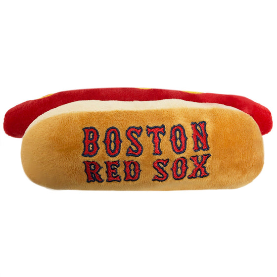 Boston Red Sox Hot Dog Toy by Pets First