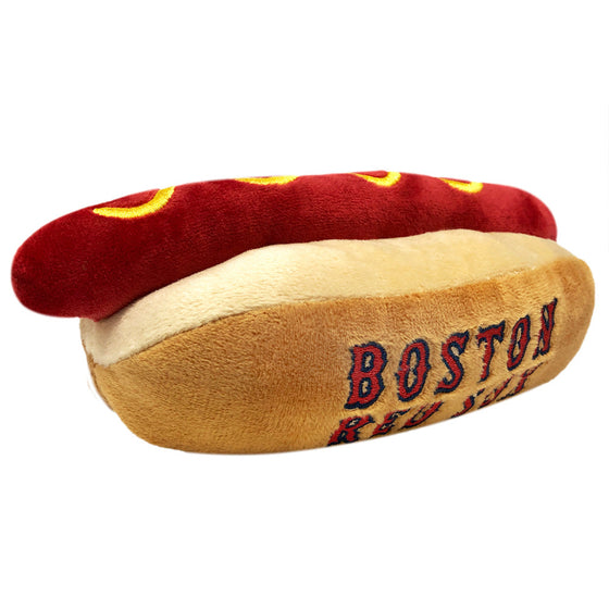 Boston Red Sox Hot Dog Toy by Pets First - 757 Sports Collectibles