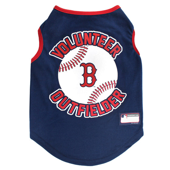 Boston Red Sox Volunteer Outfielder Tank Top with Bandana by Pets First