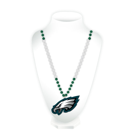 Philadelphia Eagles Sport Beads With Medallion - 757 Sports Collectibles