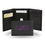 LSU Tigers Wallet Trifold Leather Embroidered