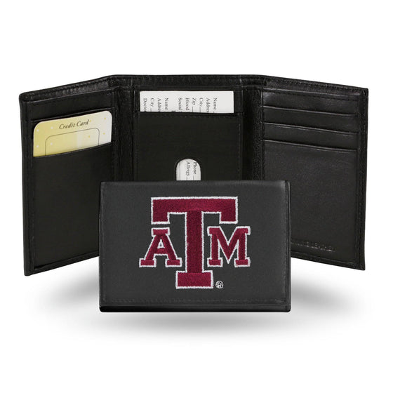 TEXAS A&M Aggies EMBROIDERED TRIFOLD (Rico) - 757 Sports Collectibles