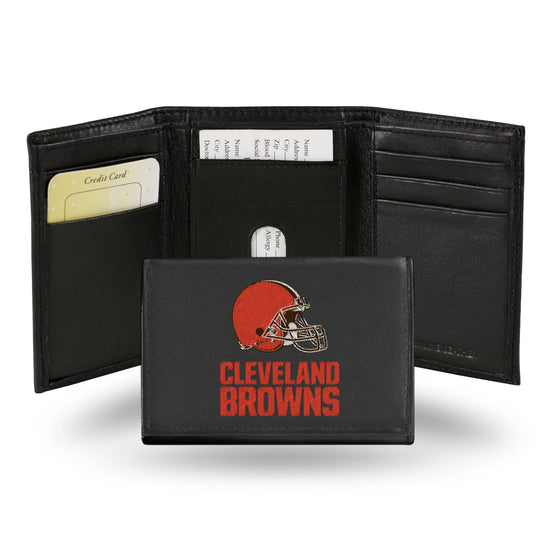 CLEVELAND BROWNS EMBROIDERED TRIFOLD (Rico) - 757 Sports Collectibles