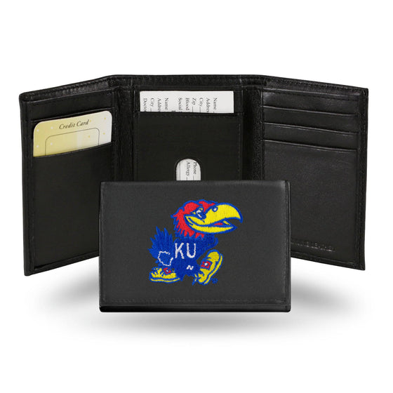 UNIV. OF KANSAS EMBROIDERY TRIFOLD (Rico) - 757 Sports Collectibles