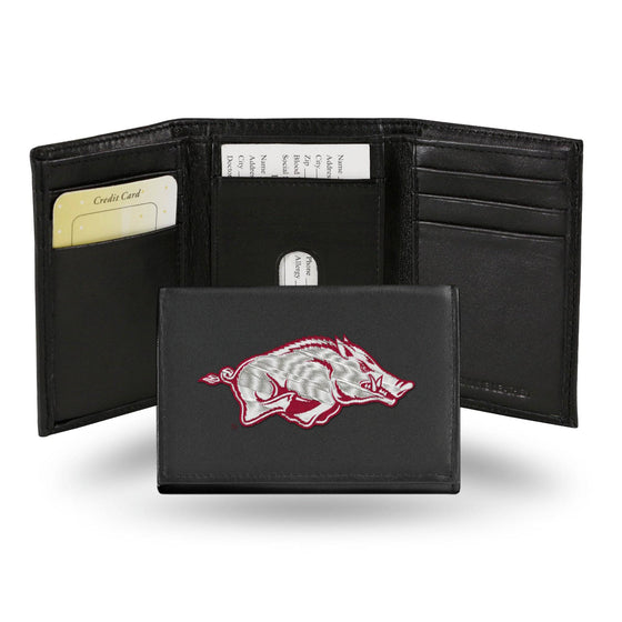 ARKANSAS Razorbacks EMBROIDERED TRIFOLD (Rico) - 757 Sports Collectibles