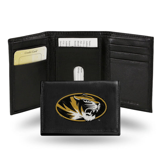 MISSOURI TIGER EMBROIDERED TRI-FOLD (Rico) - 757 Sports Collectibles